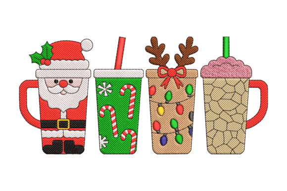 Christmas Coffee Cocoa Crew Embroidery Review