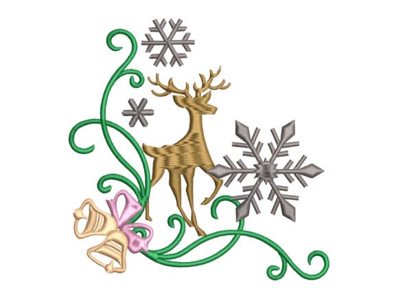 Christmas Deer Embroidery Design Review