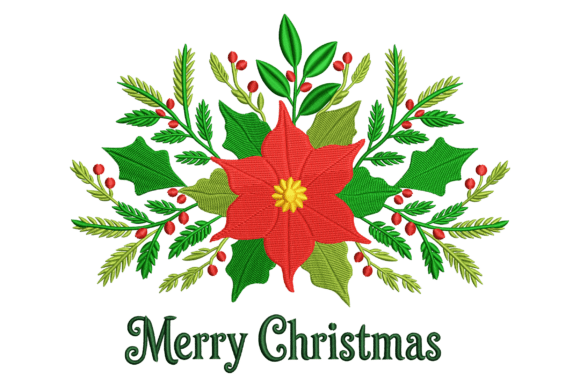 Christmas Floral Embroidery Design Review