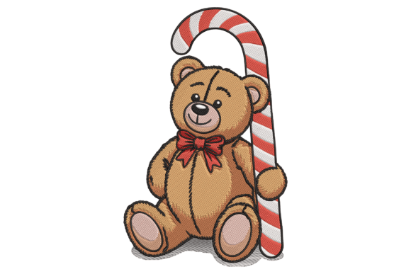 Christmas Teddy Bear Embroidery Design Review