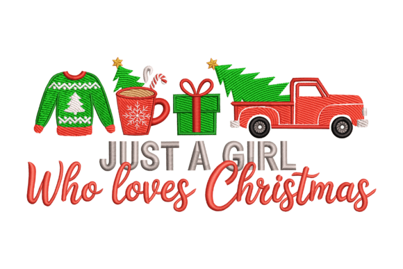 Christmas Tree Truck Embroidery Design Review