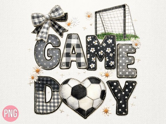 Gameday Soccer Faux Embroidery PNG SHIRT Review for Handmade Gifts