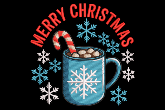 Merry Christmas Cocoa Embroidery Design Review