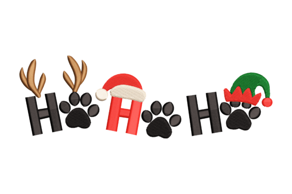 Reindeer Paws Christmas Banner Embroidery Design Review