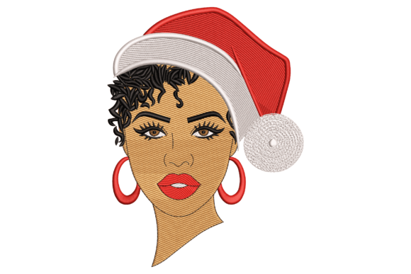 Santa Hat Girl: A Festive Embroidery Design Review