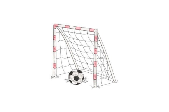 Soccer Goal and Ball Embroidery Design Review