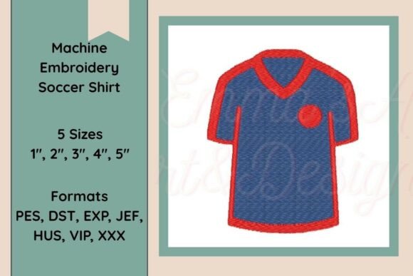 Soccer Shirt Embroidery Design Review: A Sporty Stitch for Real Projects