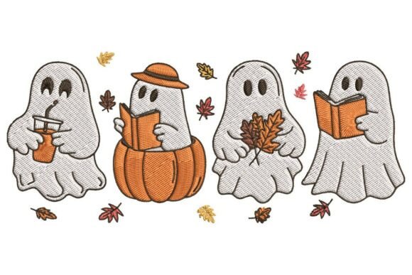 Spooky-Cute Cozy Ghost Scene Review for Seasonal Embroidery